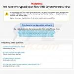 ransomware crypto exemplo 2 - cryptofortress