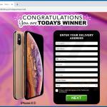 congratulations you are todays winner fraude iphone x