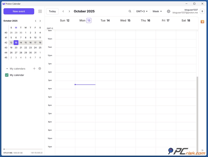Proton Calendário