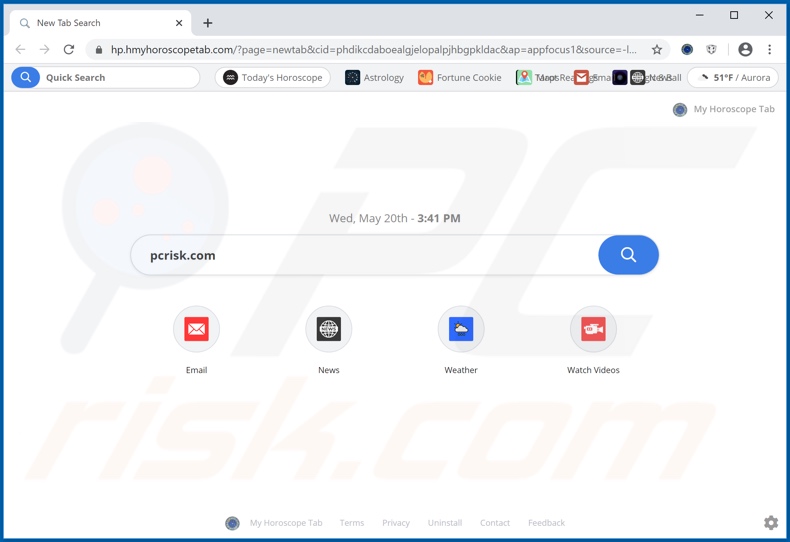 hmyhoroscopetab.com sequestrador de navegador