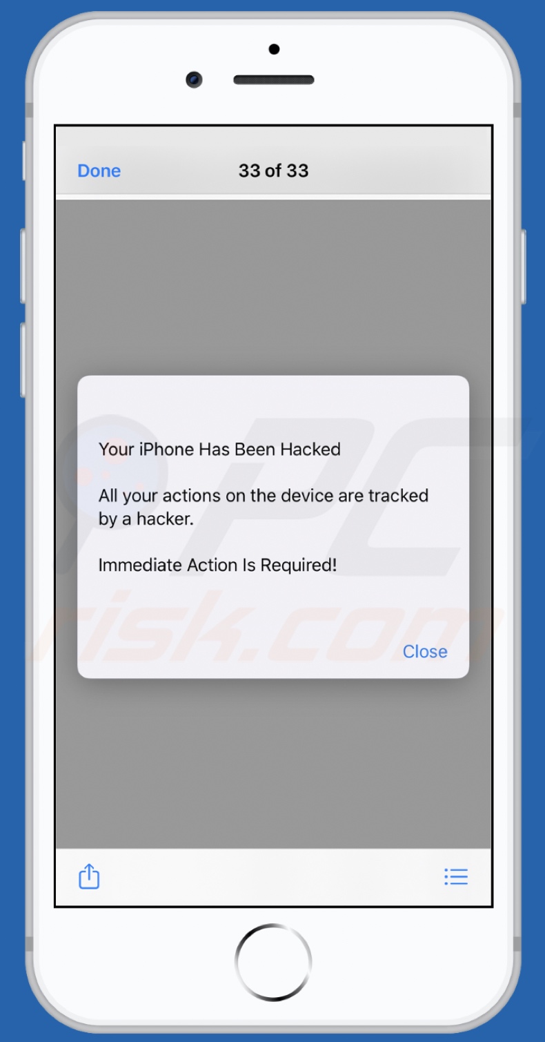 POP-UP da fraude Your iPhone Has Been Hacked (Mac) - Passos de remoção e  configuração macOS (atualizado)