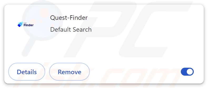 Quest-Finder sequestrador de navegador