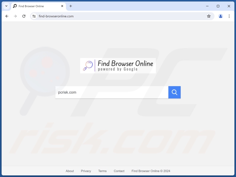 find-browseronline.com sequestrador de navegador