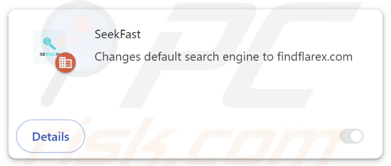findflarex.com sequestrador de navegador