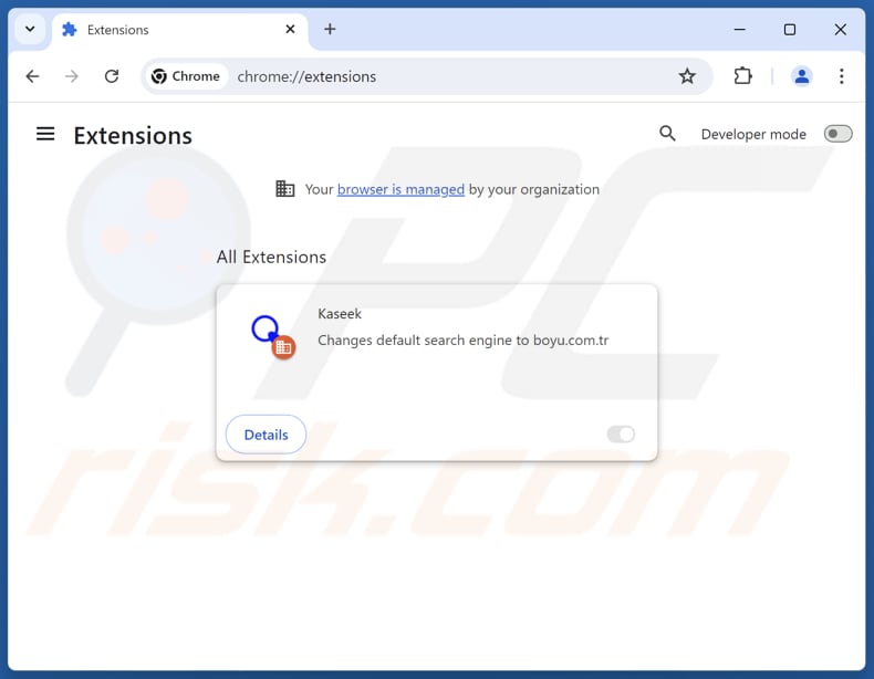 Remoção das extensões do Google Chrome relacionadas com o findflarex.com