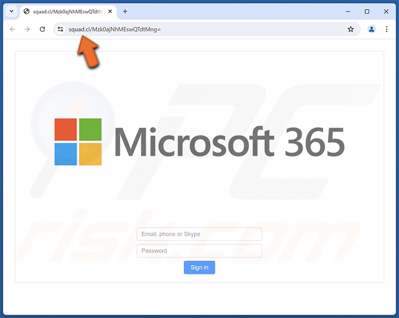 Microsoft Office 365 - Password Notification e-mail fraudulento promovido site de phishing