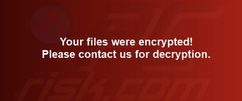 FIOI ransomware papel de parede