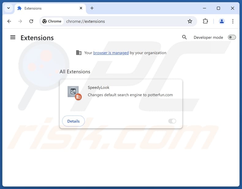 Remoção das extensões do Google Chrome relacionadas com o guardflares.com