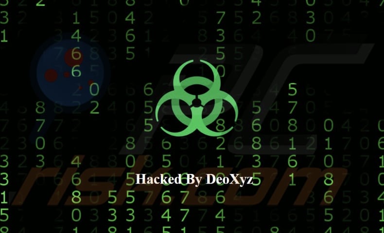 Deoxyz ransomware papel de parede