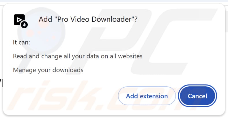 Pro Video Downloader adware permissões