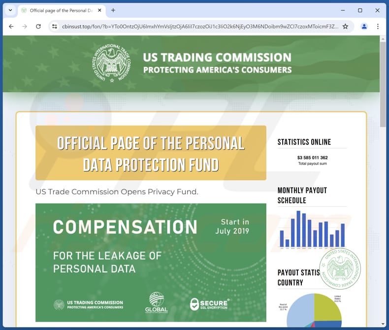 US Trade Commission Compensation fraude