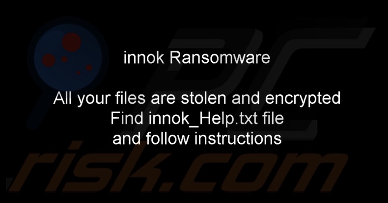 innok ransomware papel de parede