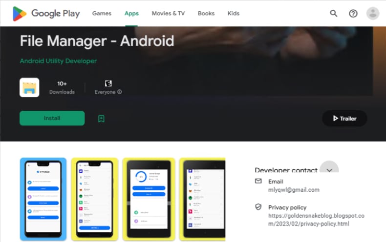 KoSpy Malware sobre Google Play