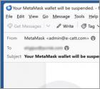 Fraude por Email MetaMask Log-In Attempt