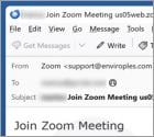 Fraude por Email Join Zoom Meeting