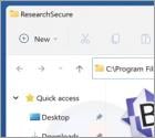 ResearchSecure Aplicação potencialmente indesejada