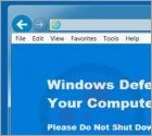 Fraude Windows Defender Alert