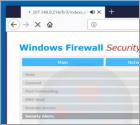 Fraude Windows Firewall Warning Alert