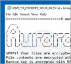 Ransomware Aurora