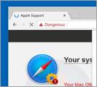 POP-UP da Fraude Phishing/Spyware Were Found On Your Mac (Mac)