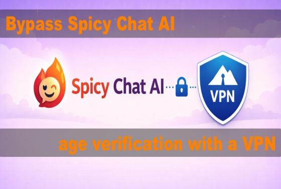 Como contornar a verificação de idade do Spicy Chat AI em 2026 com uma VPN