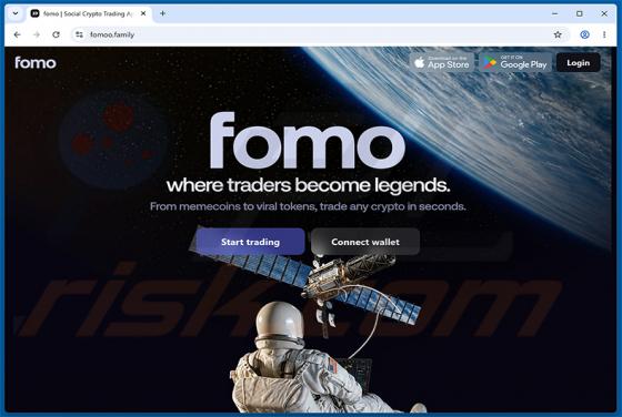 Fake Fomo Trading Platform golpe